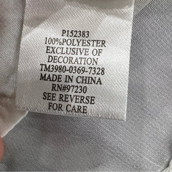 Almost Famous Sheer Medium Button Up Short Sleeve Top - Picture 14 of 15